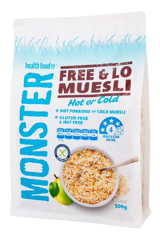 Free & Lo is Gluten Free, Wheat Free and Nut Free, can be used as a porridge and is suitable for vegans and vegetarians